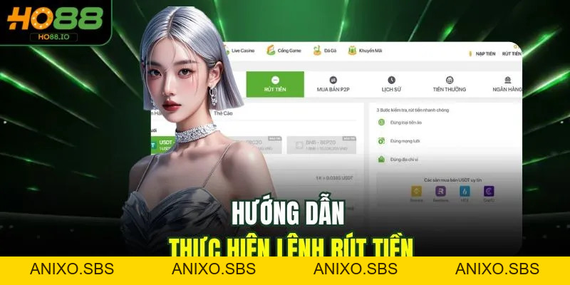 Rút Tiền HO88 - Thao Tác Nhanh Gọn Chỉ Trong 2 Phút 