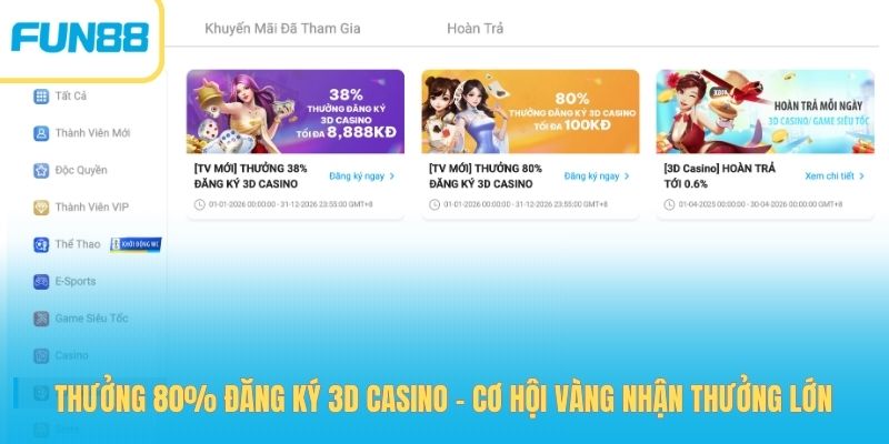 Khuyến mãi - Trang Chính Thức Fun88.com 2026