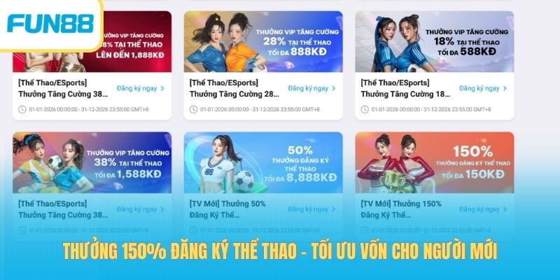 Khuyến mãi - Trang Chính Thức Fun88.com 2026